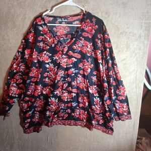 ULLA POPKEN Womens Tunic Blouse Plus Size 30/32